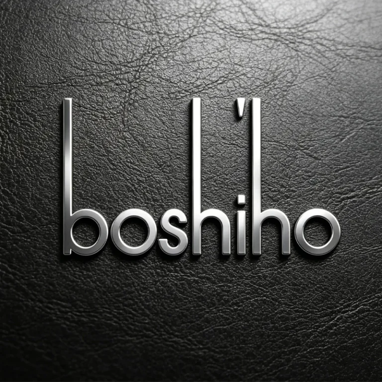 BOSHIHO metal logo effect
