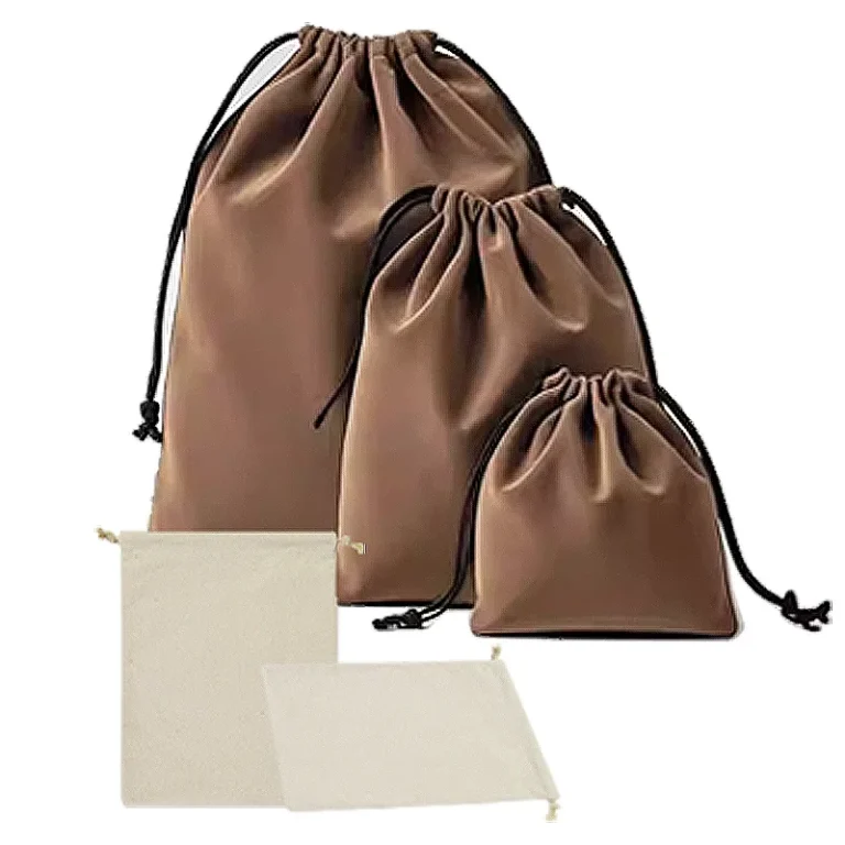 Drawstring bags and fabric packaging