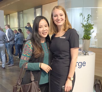 BOSHIHO team at an international sourcing exhibition