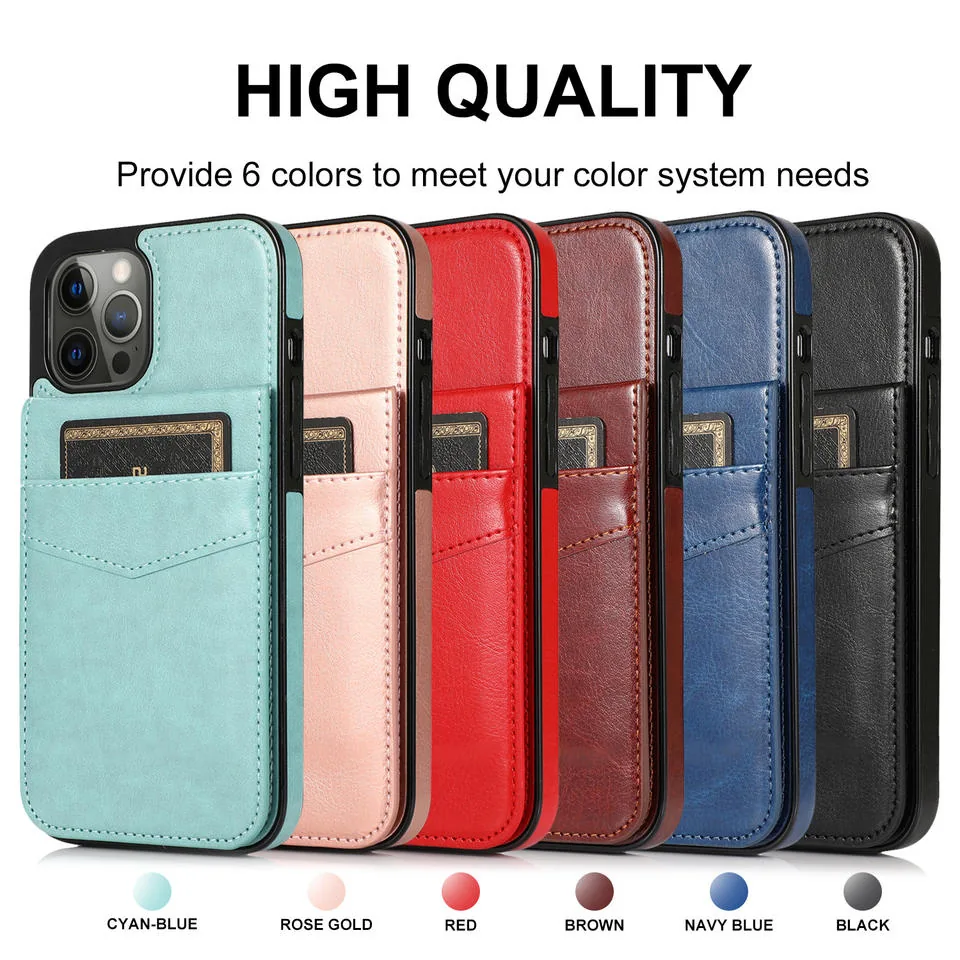 Six color references for the wallet phone case